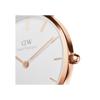 Daniel Wellington [Official Shop/2-Year Warranty/Authentic Import] DW Petite Melrose 36mm Watch for Men and Women, Stylish Mesh Watch, Popular Rose Go