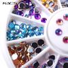 kads AB 3*3mm Nail Rhinestones Nail Art Decorations Nails Accessories Tool Supplies Rhinestone Nails Art Stones Jewelry