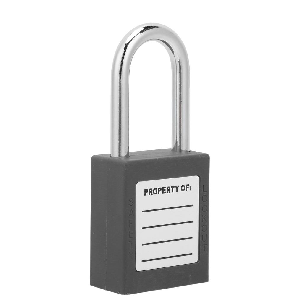 10 Sets 1.5in   Padlocks Steel Beam Insulated Anti Corrosion Lock for Industry Machine Manufacturing(Blue )