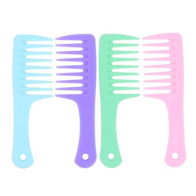 Large Wide-tooth Curly Hair Comb Curly Hair Comb Women Smooth Hair Comb No Knot Thickened Hairdressing Comb Hair Styling Tools