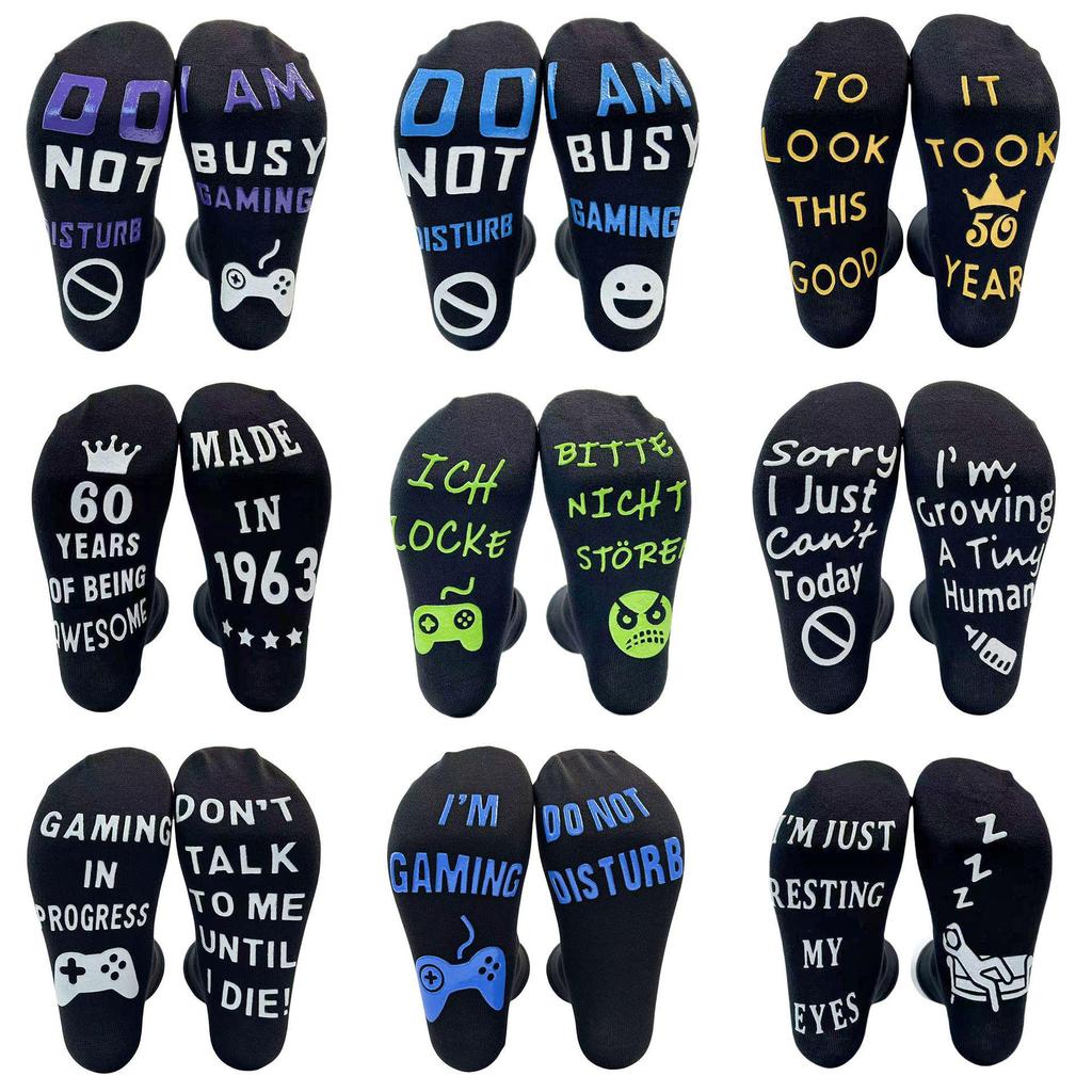 Custom Design Children's Christmas and Halloween Socks - Trendy Boys' and Girls' Styles