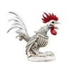 Halloween Resin Figurine - Simulation Horror Skeleton Rooster Hippo Desktop Decorations Holiday