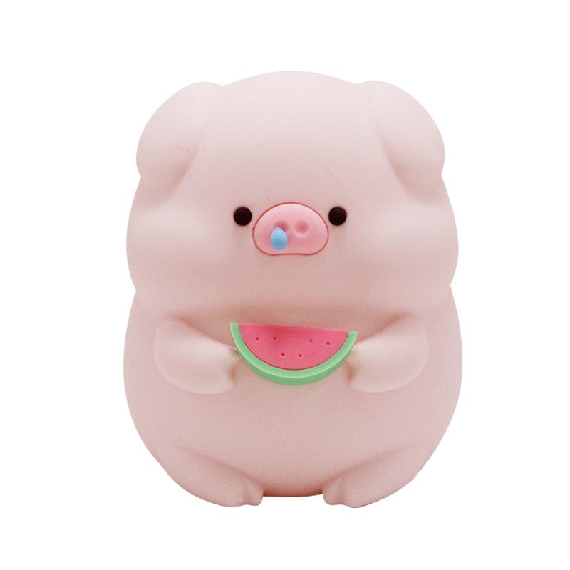 Cross-Border Little Pig Silicone Sleep Lamp: Soft, Eye-Friendly Bedside Night Light