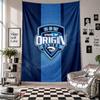 NSW Blues Sienas gobelēns Mājas dekorēšana Sienas karināms audums Guļamistabai Dzīvojamajai istabai Fons