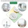 Anti Splash Wall Mounted Self Adhesive Bathroom Accessories Curtain Clip Curtain Buckle Guard Clip