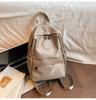 Schoolbag high-value women's backpack new lightweight travel nylon women's bag simple commute to work small backpack
