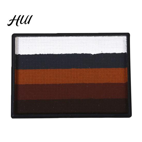 Regenbogen Gesichtsfarbe 50G für Körperbemalung, Hochpigmentiertes Make-up Kinder Halloween Party Cosplay, Abwaschbar Erwachsene Langanhaltend