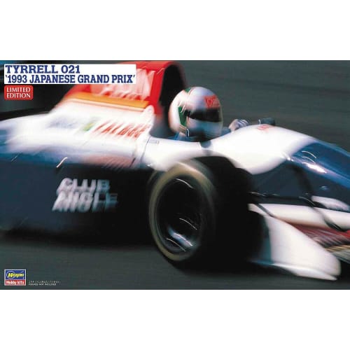 Hasegawa 1/24 Scale Tyrrell 021 1993 Japanese Grand Prix Plastic Model Kit 20738 (Car)