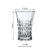 Ailanhui Vintage French Long Drink Glass