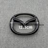Car Front Trunk Bright black Emblem for Mazda 2 Mazda2  3D Body Replaced Sticker Rear Tail Refitting Decoration Logo Hood Badge JYE3