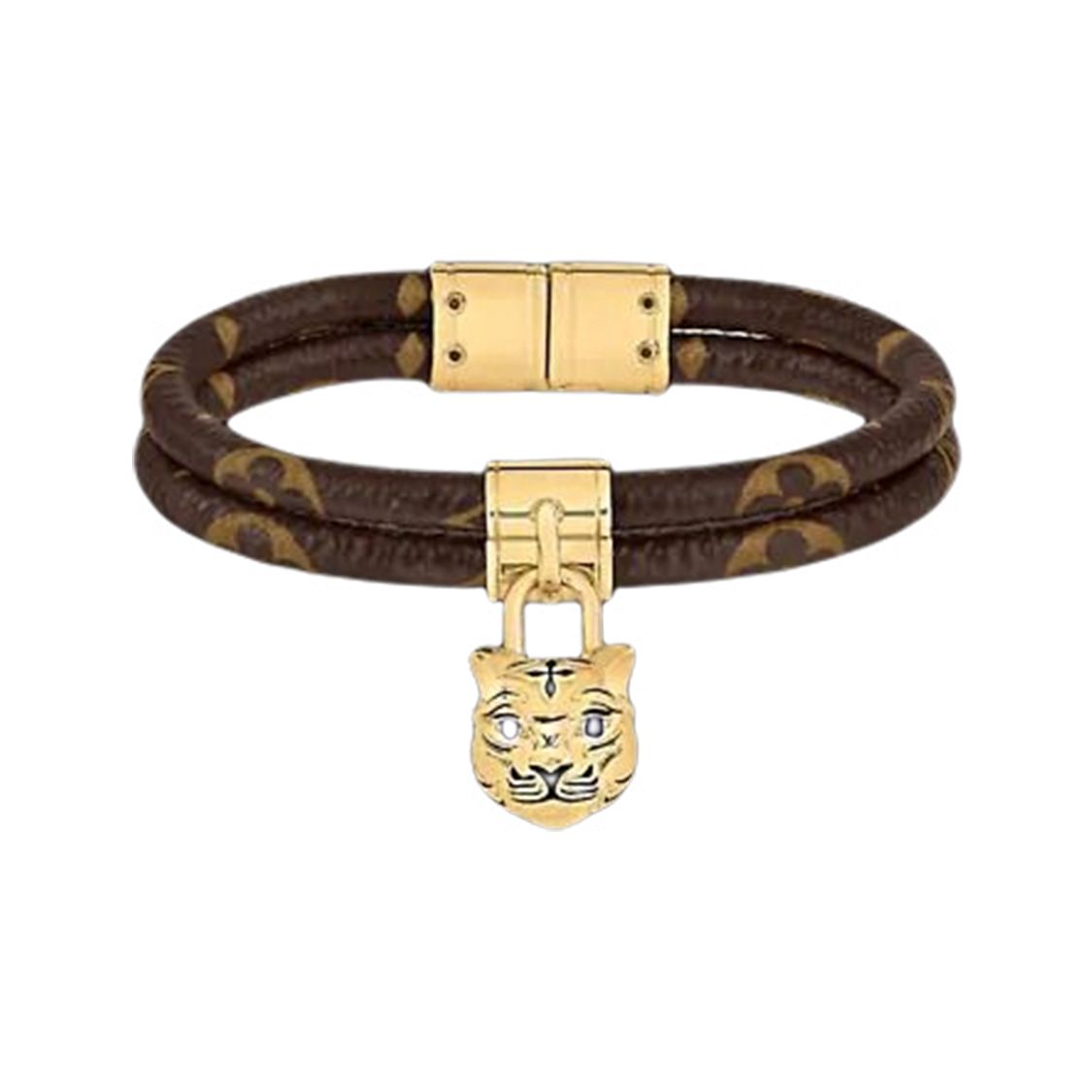 

Louis Vuitton My Lv Tiger Zodiac Tiger Bracelet Men Bracelet Brown M8032F 17