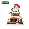 Micro-Baustein Leuchtturm Blöcke Küstenhäuschen Architekturmodell Puzzle Zusammenbau Steine Spielzeug Kinder Jungen Mädchen