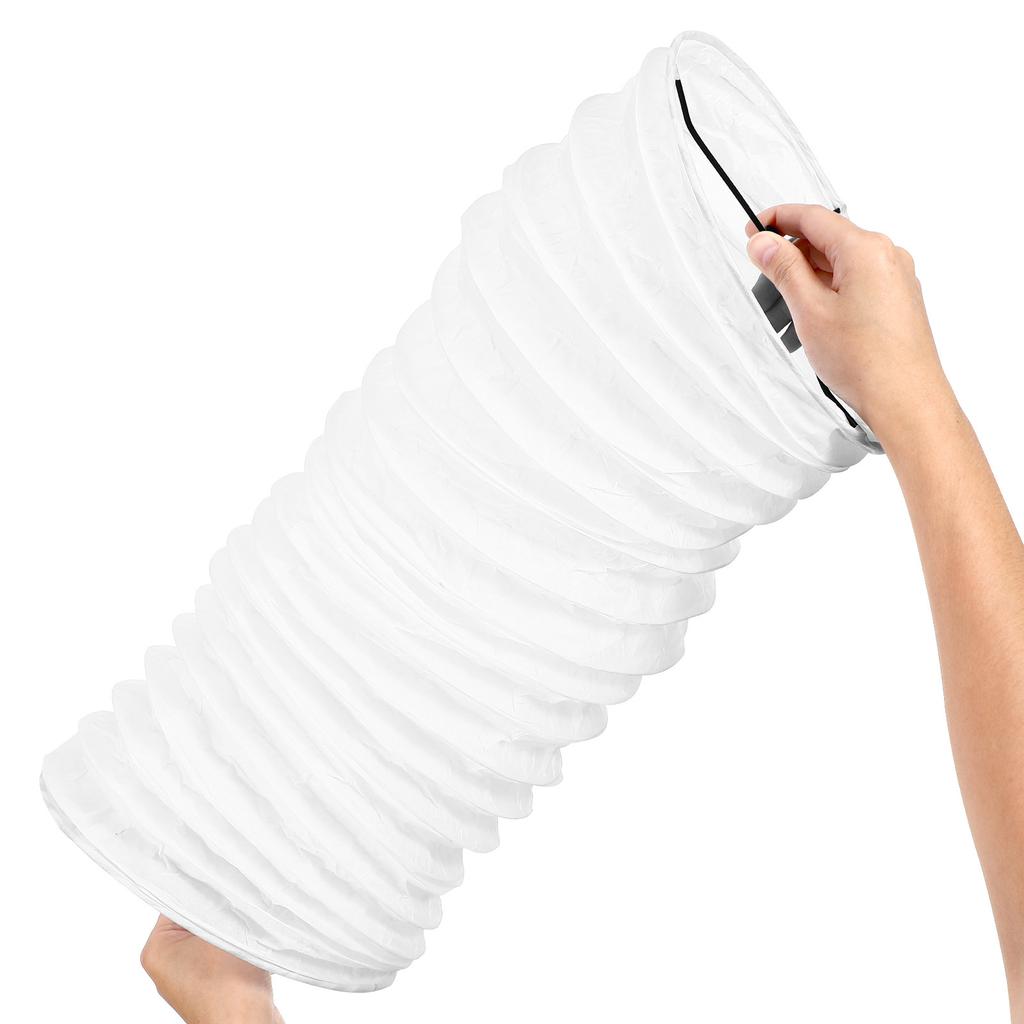 1pcs 37 Inch Long Paper Lampshade Floor Standing Lamp Shade Crinkle Cover For Home Hotel Living Room Bedroom Decor Accessories