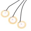 Piezo Contact Microphone 3 Transducer Pickups With End Pin Jack For Kalimba