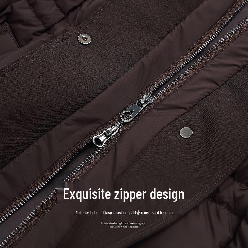 SNOWFLYING Women's Classic Thickened Hooded Duck Down Jacket