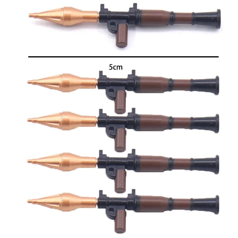 WWII Militär Bausteine Soldatenfiguren Waffen Ausrüstung Zubehör Gatlin M2 Schwere Maschinengewehre RPG MOC Mini Ziegel