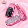 KAKTUS Diamond-Inlaid Mercedes Car Key Case for Women