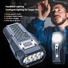 Multifunctional Powerful LED Flashlight Portable Ultra Bright Torch USB Rechargeable Outdoor Emergency Camping Power Bank