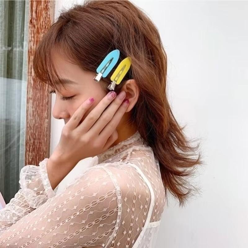 6 pièces/ensemble Épingles à cheveux simples sans couture pour coiffure Femmes Coréennes Carotte Géométrique Barrettes Pince à cheveux latérale Filles Accessoires pour cheveux Couvre-chef