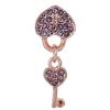 2pcs /Lot 45 Styles Key &Lock Sparkling Beads Charm Pendant Fit Diy Original Bracelets Necklaces For Women Men Jewelry Making