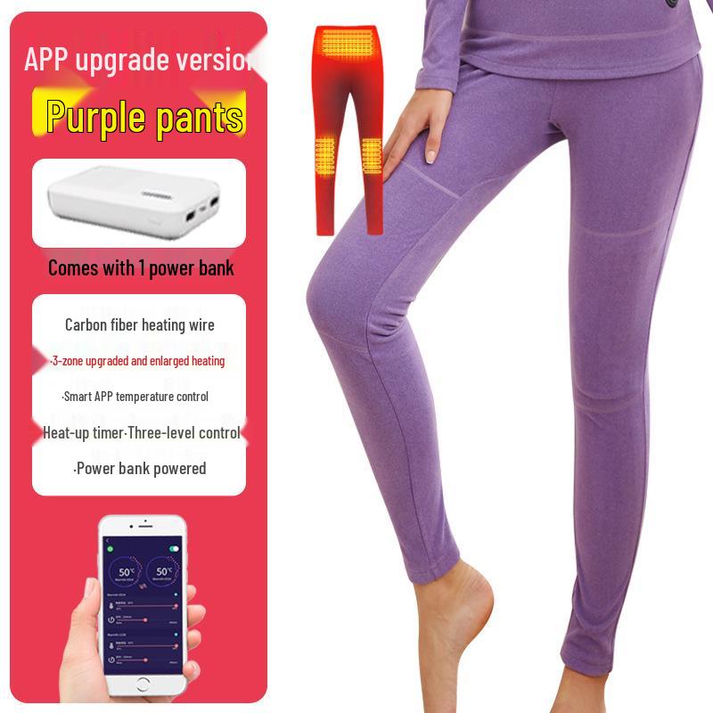 

Унісекс Електричний Одяг з Підігрівом для Контролю Температури - Тепло по Всьому Тілу з Штанами з Підігрівом XXL