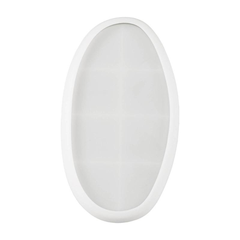 DIY Crystal Oval Trays Silicone Molds Unique Storage Dish Resin Molds Birthday Gifts Rolling Tray Mold DIY Plate Molds