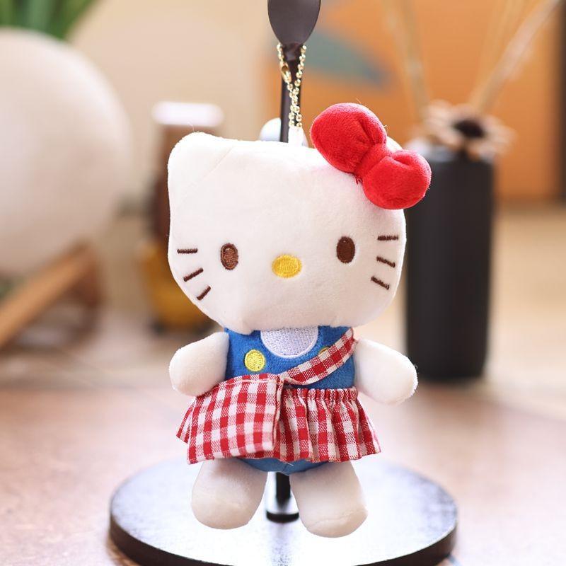 Plush Skirt Animal Doll Pendant For Keyring And Bag Ornaments