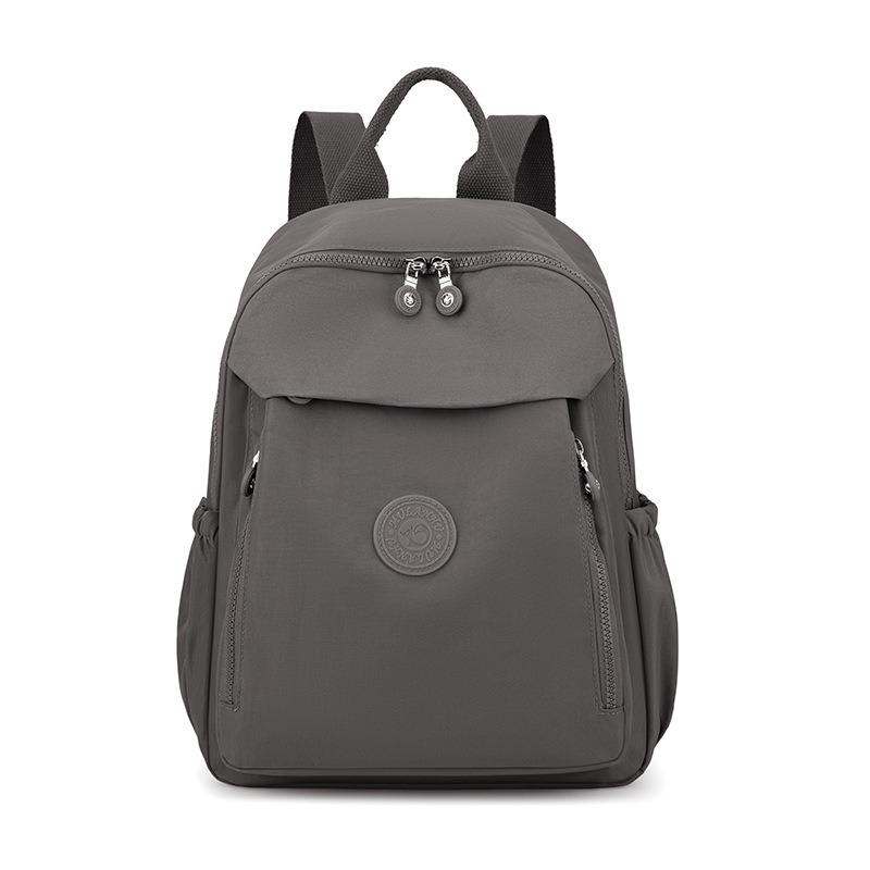 Commuter Simple Backpack New Large-capacity Casual Nylon Fashion Schoolbag Lightweight Personalized Backpack
