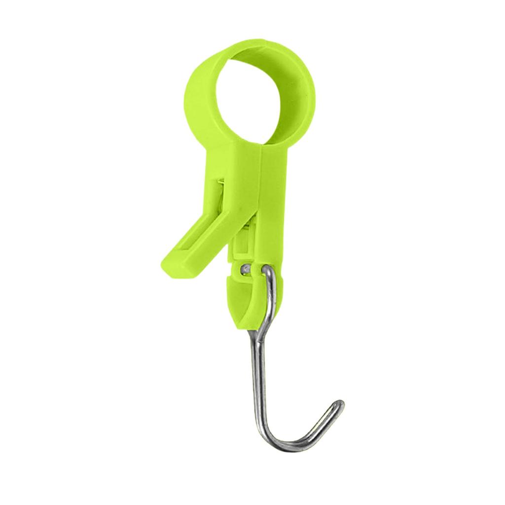 4pcs Bathroom Purpose Pipe Hook Towel Rack Kitchen Clip, Movable Sleeve Through The Tube Fixed Clamp Rod Rotating S Hook