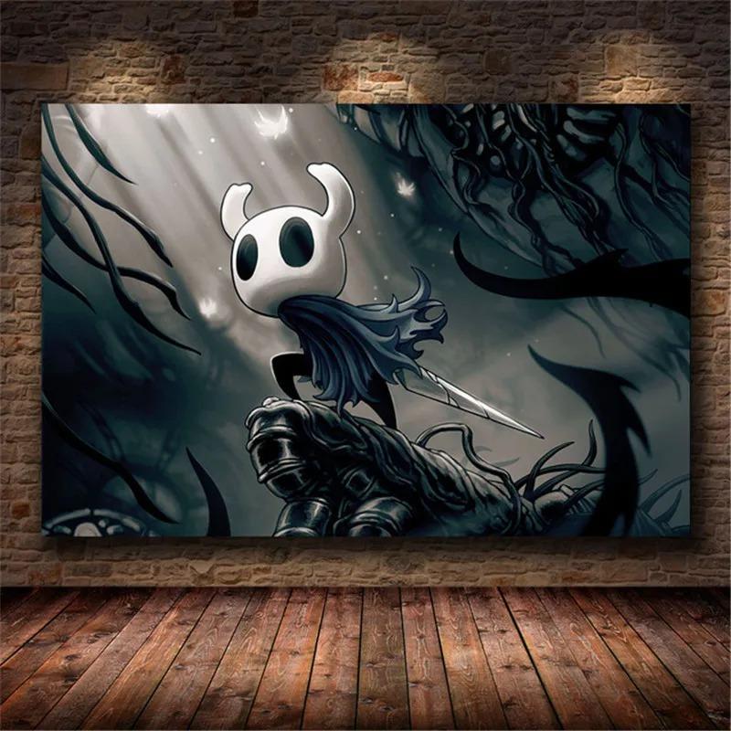 Hollow Knight Žaidimo Plakatas Drobės Tapyba The ant Drobės Hallownest Drobės Tapyba Plakatas Sienų Menas Namų Biuro Dekoras