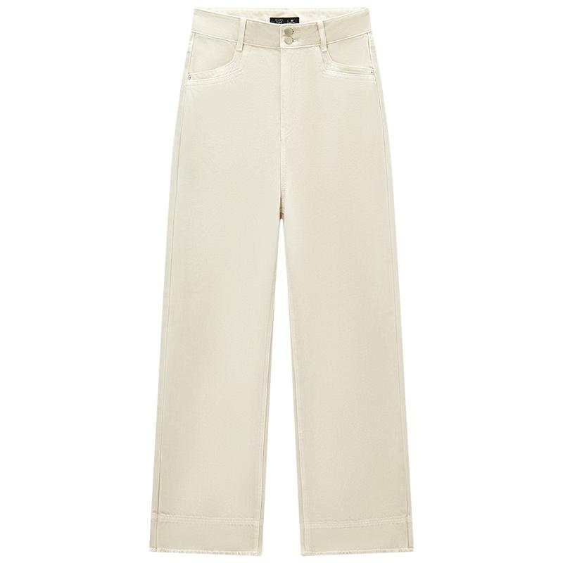 EICHITOO Women's Relaxed Wide-Leg Casual Jeans