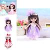 Lovely Bjd Princess Dolls With Movable Joints Mini Model Toy Kids Birthday Collection