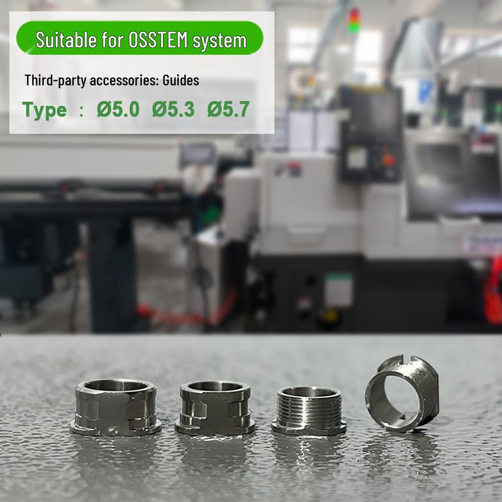 Osstem Implant Guide: Ring, Abutment, Screw, Drill Bit, Full/Half Process, Implant Sleeve & Membrane Screw Tool