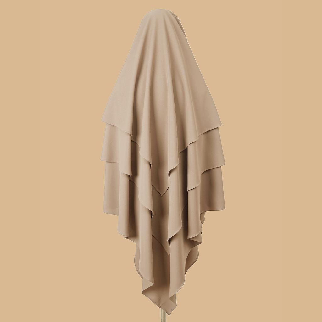 New Khimars Jubha Islamic Clothing Hijabs Musulman Prayer Garment Long Khimar Ramdan Eid Muslim Long Hijab Headcarf Women