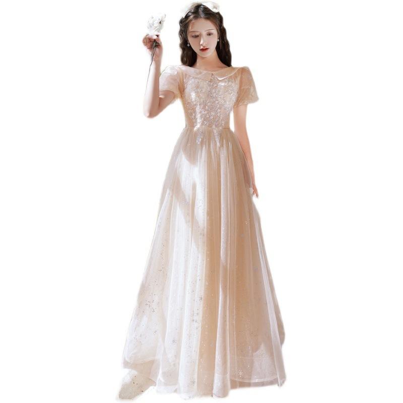 18-Year-old bar mitzvah girl girl dress fairy super fairy Mori female high school dress small evening dress