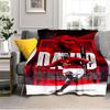 David Manchester United Legend Blanket Lightweight Ideal Bedding Blanket Perfect for Travel, Living Rooms, Offices, Sofas, Fan Christmas Gift