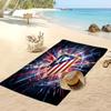 Atletico Madrid Printed Beach Towel Quick Dry Soft TowelPortable Large Rectangular Beach Blanket for Travel Swimming Pool
