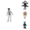 Skibidi Toilet Pvc Collectible Figure Interactive Game Desktop Decoration