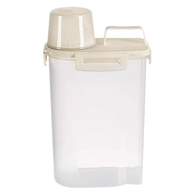 Moisture-Proof Airtight Grain Storage Container for Rice, Flour, and Whole Grains