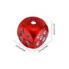 5 Pieces Board Game Dice 25mm Playing Party Entertainment Dices Transparent Dice
