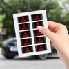 10pcs 3D Epoxy Badge Auto Decoration Sticker for MITSUBISHI Ralliart Lancer Competition Outlander ASX EX LANCER Auto Accessories