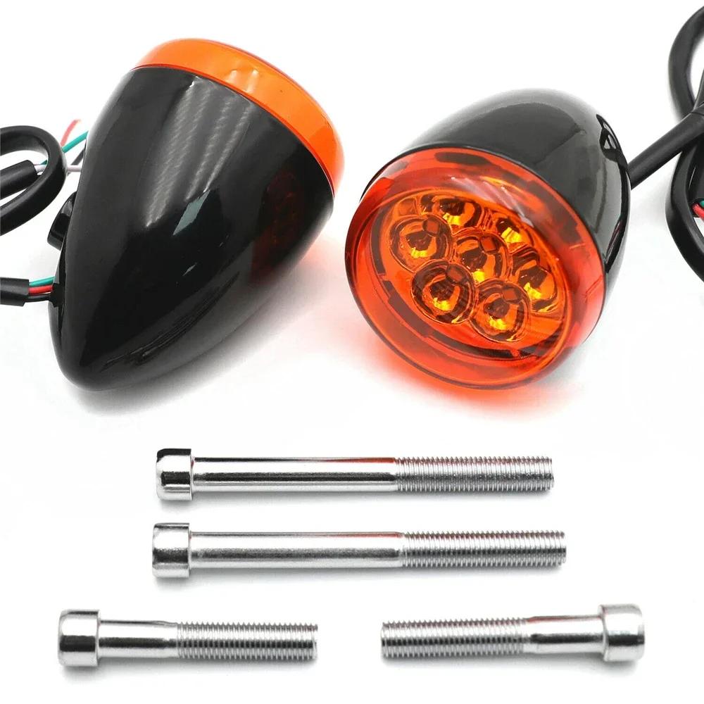 Turn Signal Light Indicator Rear For Harley Davidson Sportster XL883 XL1200 FXD FXS Motorcycle Parts