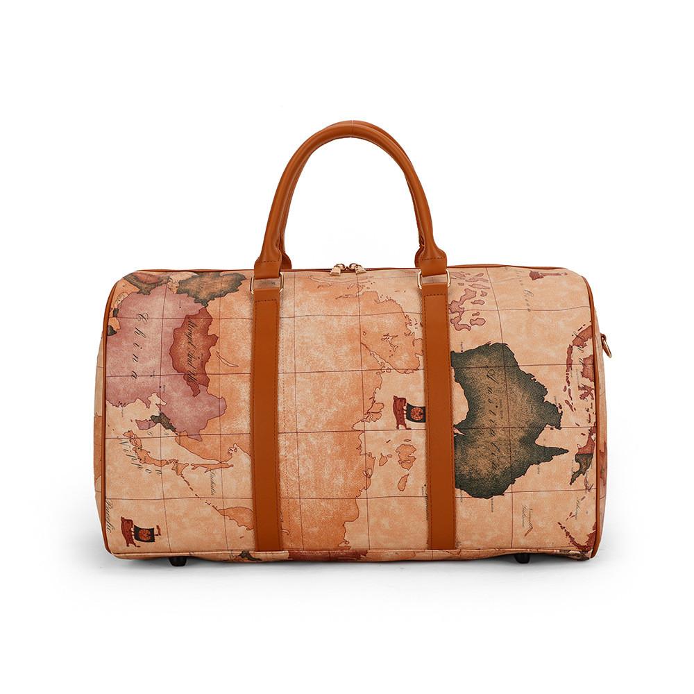 IELGY Retro Trendy Soft Leather Travel Bag