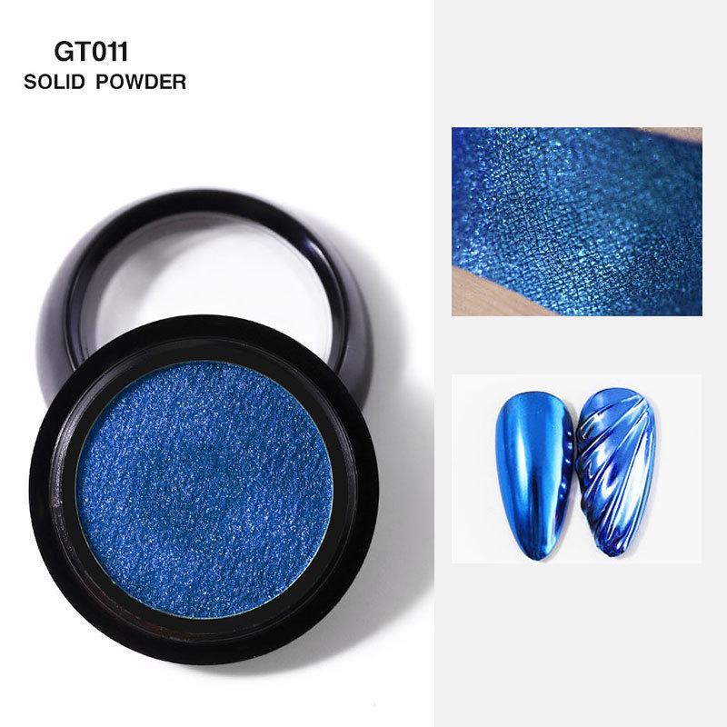 Nail Art Bubble Powder Decoration Glitter 3D Mirror Effect Pigment 0.5g Shimmer Nail Polish for Nails Beauty Tools