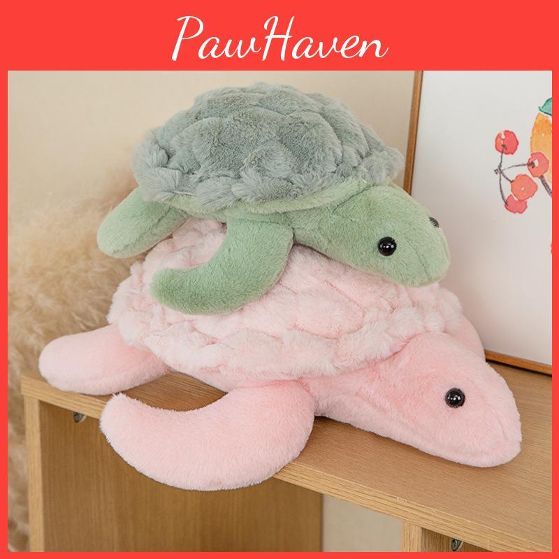 Plush Stuffed Turtle Toys Marine Organism Couple Dolls Girl Gifts Birthday