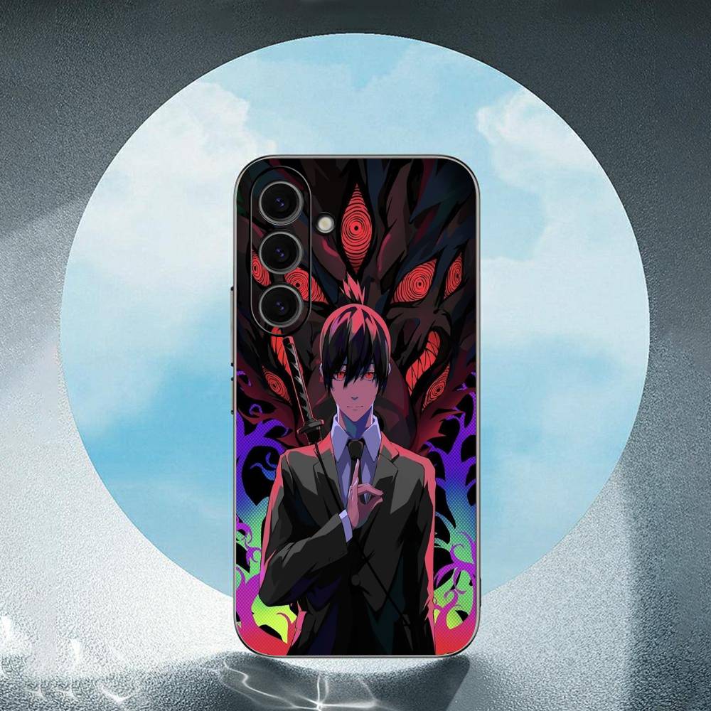 Aki Hayakawa For Samsung Galaxy S24 S23 Ultra S22 S21 Plus S20 Black Soft Silicone Protective Case