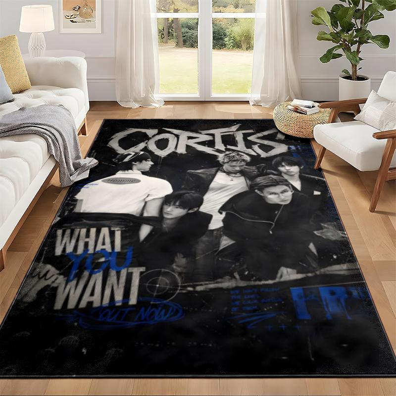 CORTIS Carpet Door Mat for Living Room or Bedroom Protective Mat Under Chair Office Decoration Christmas Gift Birthday Present