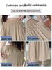 Women's Retro Pleated Mid-Length Skirt - Summer/Autumn Yamamoto Style