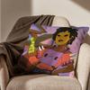 Lake Infinity Train Pillow Case Sofa Living Room Bedroom Headboard Backrest Cushion Square Cushion Nap Time