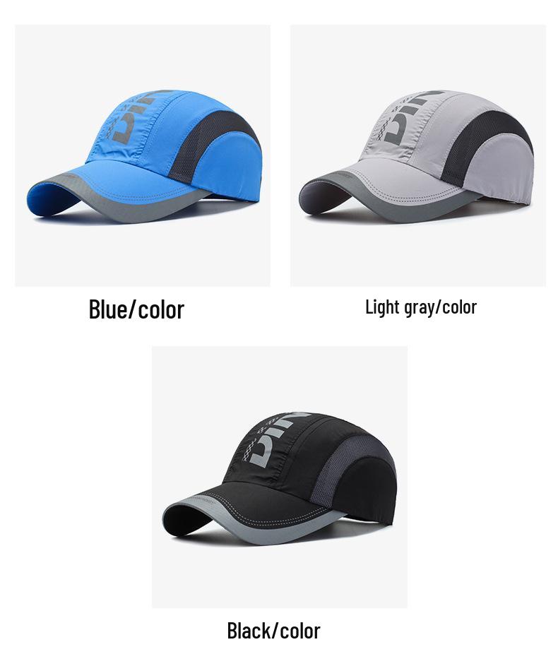 Qida 2021 Spring Quick-Dry Breathable Outdoor Baseball Cap